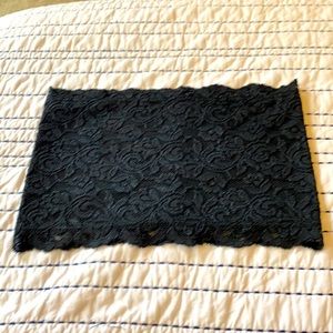 Emmelee Black lace bandeau bra Size M